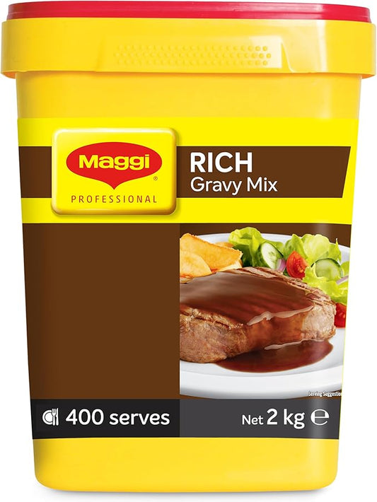 MAGGI Classic Rich Gravy Mix 2kg Makes 20 Litres 400 Serves